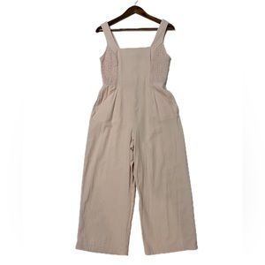 Speechless Women Jumpsuit Sz M Dusty Pink Cropped Wide leg Jumpsuit